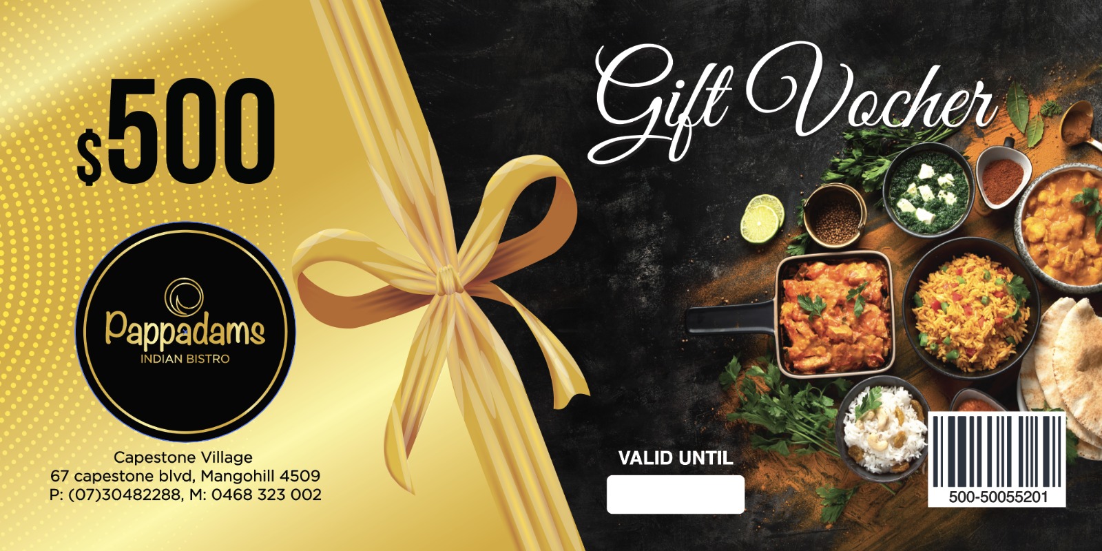 Gift Voucher AU$500